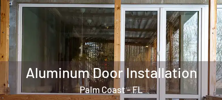 Aluminum Door Installation Palm Coast - FL