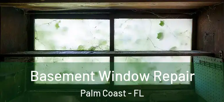 Basement Window Repair Palm Coast - FL