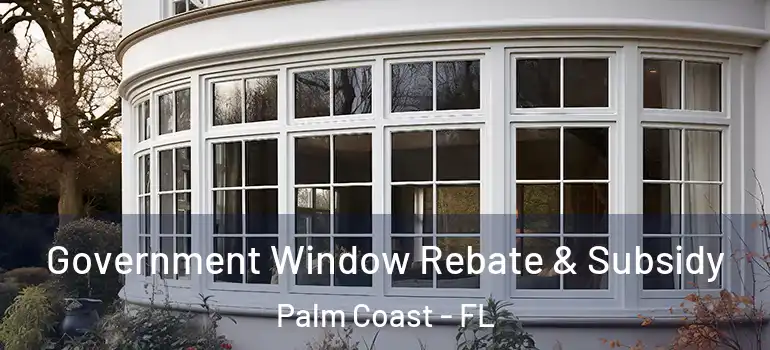 Government Window Rebate & Subsidy Palm Coast - FL