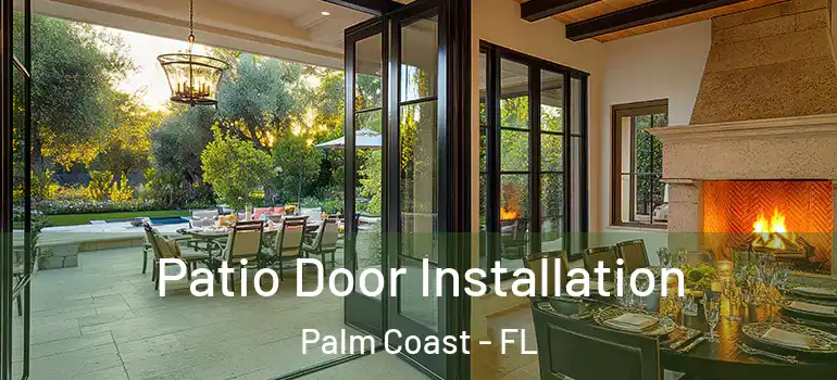Patio Door Installation Palm Coast - FL