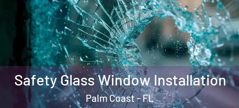 Safety Glass Window Installation Palm Coast - FL