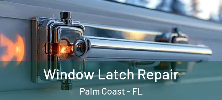 Window Latch Repair Palm Coast - FL