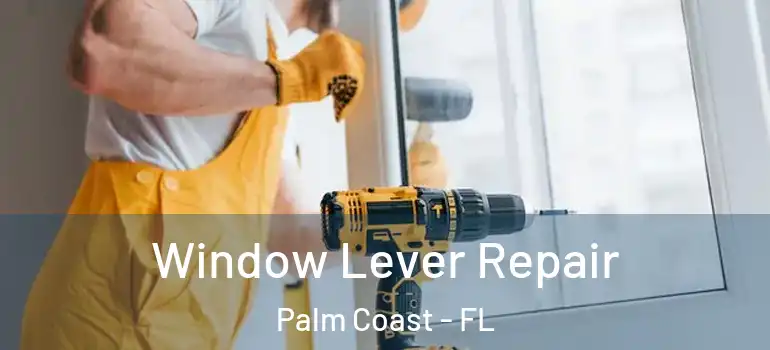 Window Lever Repair Palm Coast - FL