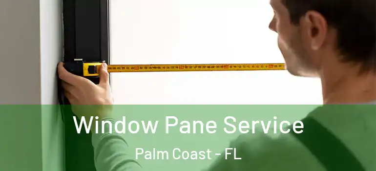 Window Pane Service Palm Coast - FL